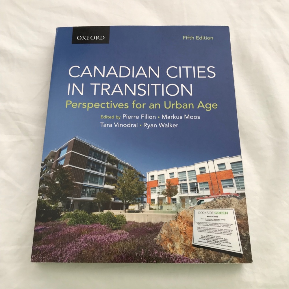 📚3/$35 Canadian Cities in Transition Perspectives for an Urban Age 5th Ed